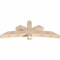 Ekena Millwork Davenport Smooth Timber Gable Bracket, Douglas Fir, 72"W x 27"H x 5 1/2"D x 5 1/2"F, 9/12 Pitch GBW072X27X0606DAV00SDF - alternate 2